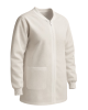 Bata de laboratorio desechable blanca