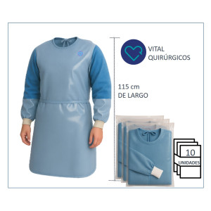 Bata Quirúrgica Antifluido Laminada