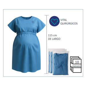 Bata Paciente Grande XXL