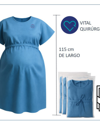 Bata Paciente Grande XXL