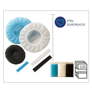 Gorro quirúrgico desechable tipo oruga