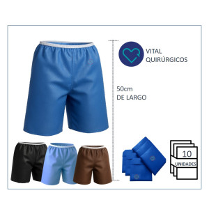 Kit Hombre Pantaloneta Desechable Quirúrgica