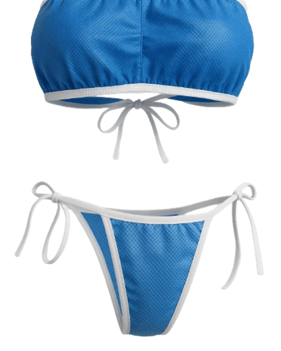 Kit Mujer Tanga y Top Desechables para Spa