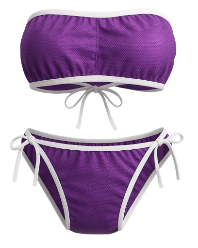 Kit Mujer Tanga y Top Desechables para Spa