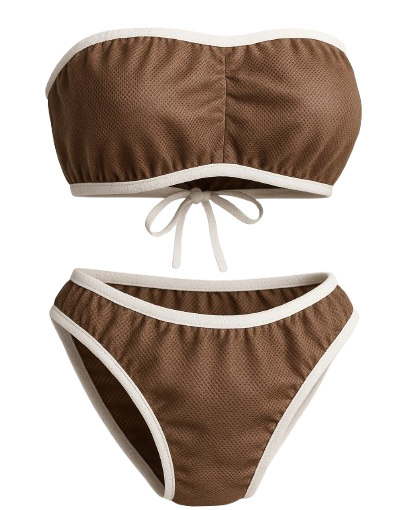 Kit Mujer Tanga y Top Desechables para Spa