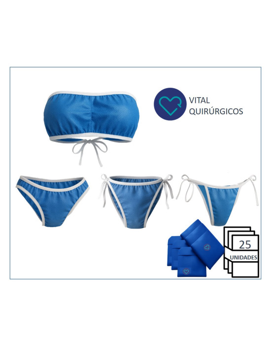 Kit Mujer Tanga y Top Desechables para Spa